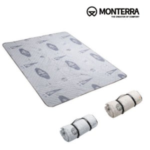 몬테라 캠핑 매트 L 다용도 캠프닉 매트 카키 그레이