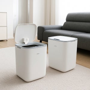 레토 자동 센서 스마트 쓰레기통 22L 종량제 휴지통