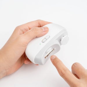 카프 전동 자동 무선 손톱깎이 아이 자동 휴대용 네일트리머 KF-DL1