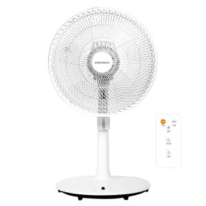 대우 14인치 스탠드 선풍기 5엽 날개 리모컨 DEF-140F