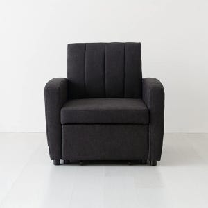 네르센 1인 패브릭 소파베드 XY2178 7238.0152, 다크그레이