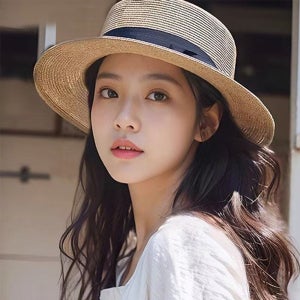 태미스 라탄 버킷햇 라피아햇 밀짚 모자