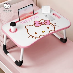 산리오 미니 책상 간이 테이블 귀여운 캐릭터 좌식 탁자 차량용 베드트레이 헬로키티
