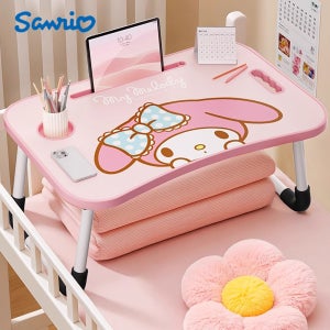 산리오 미니 책상 간이 테이블 귀여운 캐릭터 좌식 탁자 차량용 베드트레이 마이멜로디