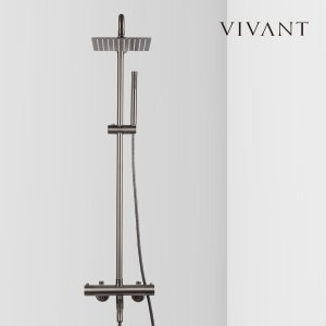 VIVANT RA4001(MG) 매트그레이 해바라기 레인샤워기