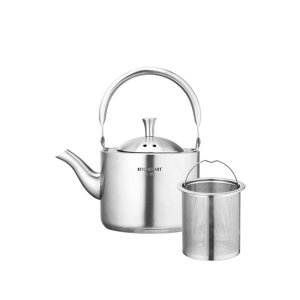 키친아트 304 올스텐 3중바닥 IH 인덕션 차망 주전자 1.5L, 뉴올가