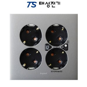 태성전기 르그랑 아펠라 마그네슘 대기전력4구 콘센트