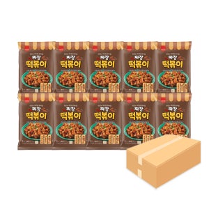 [삼립] 짜장 떡볶이 (2인분)345g x 10개