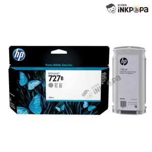 3WX15A (HP 727B) (B3P24A 후속모델) 정품잉크 회색 디자인젯 T920