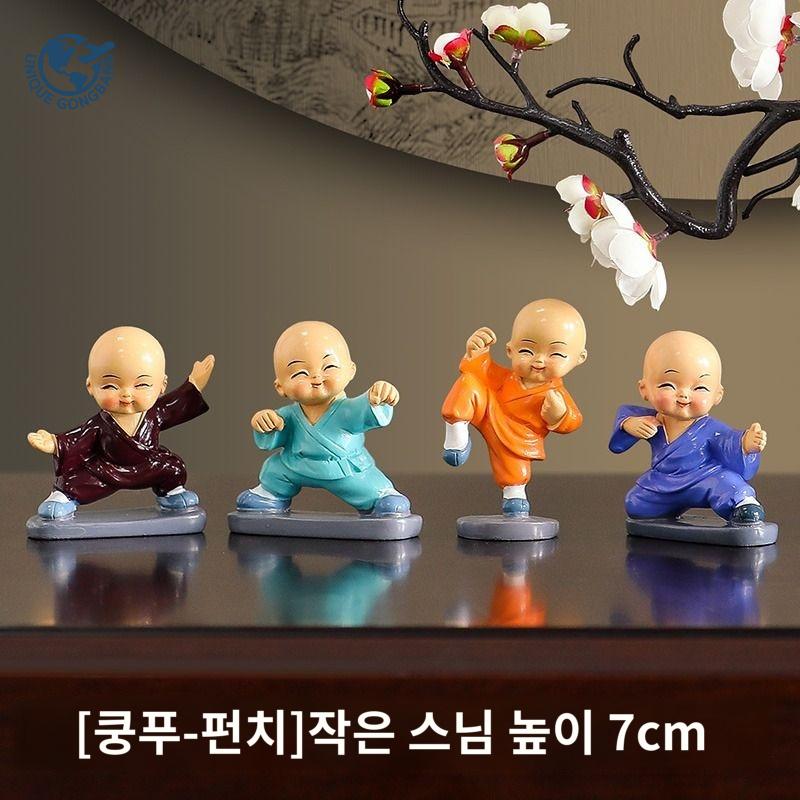 진열 공예품 장식품 인테리어 스님 인형 조경 탁상 어항 소품 자동차