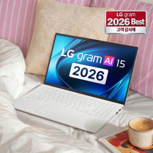 2026 LG그램 15 AI 노트북 울트라5 팬서레이크 16GB 대학생 인강 과제용 가벼운