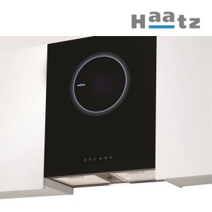 하츠 슬림루나 주방 통후드 교체 후황 600장용 블랙 글라스 SSL-60G