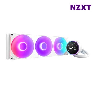 NZXT KRAKEN ELITE V2 420 RGB 화이트 CPU쿨러 수냉쿨러