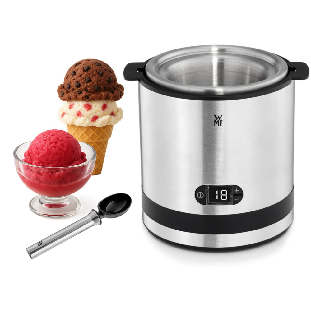 WMF 미니 아이스크림 메이커 냉동용기 스쿱 포함 건강레시피 홈카페