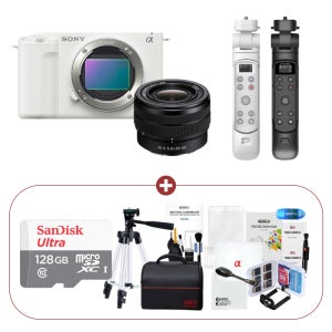 소니 ZV-E1K(FE 28-60mm KIT) 화이트 128GB 14종 슈팅그립 패키지
