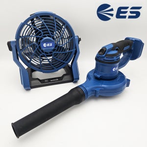 ES산업 마끼다18V호환 캠핑용 충전 선풍기 무선 송풍기 2종세트