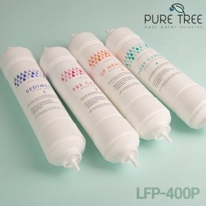 퓨어트리 롯데전자 LFP-400P 정수기필터 4개세트