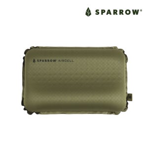 스패로우 에어셀 캠핑용 자충베개 다크올리브