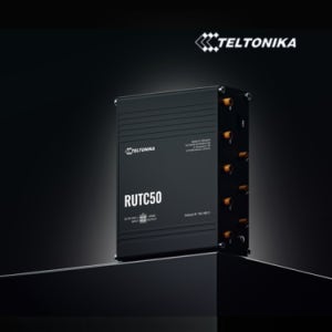 Teltonika RUTC50 산업용 5G LTE 라우터 5G 4G & Wi-Fi6 KC