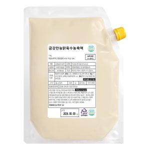 금강 만능 닭육수 농축액 1kg, 1개
