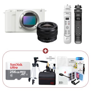 소니 ZV-E1K(FE 28-60mm KIT) 화이트 256GB 14종 슈팅그립 패키지