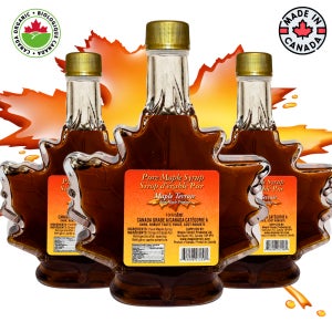 캐나다테루와(Terroir)250ml 캐나다 직수입100% 퓨어 오가닉 메이플시럽 Grade A 천연 감미료 250ml, 3개