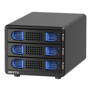 DAS 외장 하드 도킹 스테이션 데이터스토리지 3베이 HDD SDD 하드독 케이스독 리더기