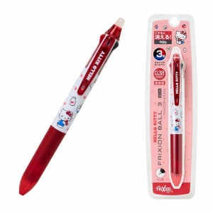 산리오 프릭션 3색 0.38 지워지는 볼펜 헬로키티, 1개