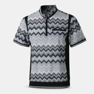 남성 골프 시보리 스판 반팔 집업 티셔츠 MSH19 여름