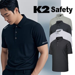 K2세이프티 쿨링 기능성 냉감 여름 반팔 카라티셔츠 TS-2202
