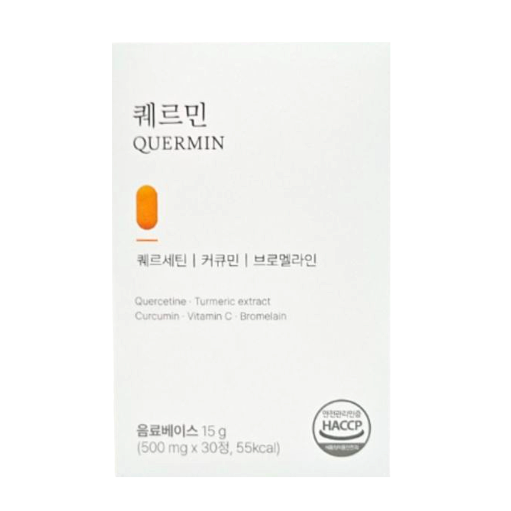 마이디데이 퀘르민 <b>브로멜라인 500mg</b> x 30정 1박스