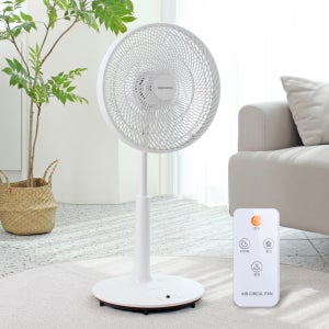 대우 저소음 가정용 원룸 거실 선풍기 리모컨 14인치 DEF-140F