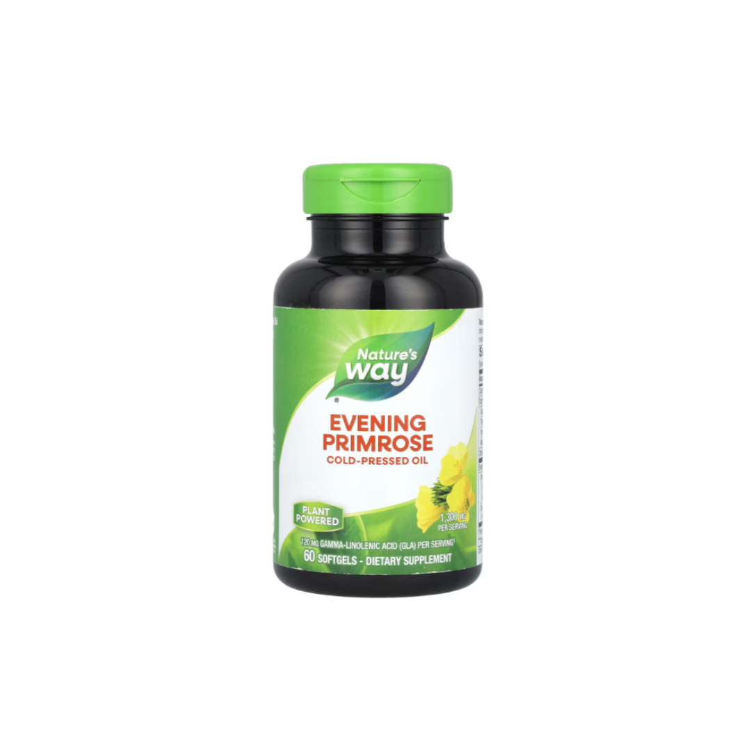 Nature’s Way, 달맞이꽃, 최대 강도, 1,300mg, 소프트젤 60정