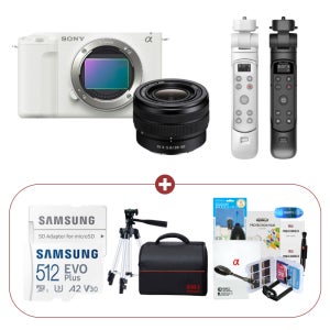 소니 ZV-E1K(FE 28-60mm KIT) 화이트 512GB 14종 슈팅그립 패키지