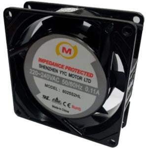 AC FAN 8025S2HL-220V/80X80X25MM 쿨링팬 냉각팬 에이씨팬 슬리브타입 YYC 와이와이씨