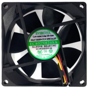 DC FAN EC8025H24SA-3P/80X80X25MM 쿨링팬 냉각팬 디씨팬 EVERCOL 에버쿨