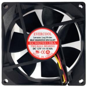 DC FAN EC8025H12BA-3P/80X80X25MM 쿨링팬 냉각팬 디씨팬 EVERCOL 에버쿨
