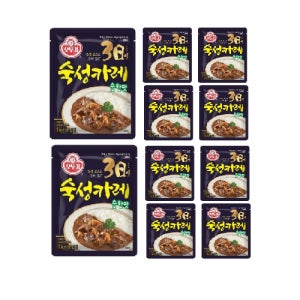 오뚜기 3일 숙성 카레 순한맛 1KG 10개