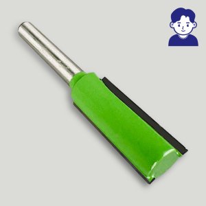 트리머 비트 날 루터날 목공 직선 가공 평비트 3mm