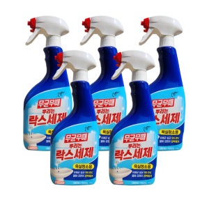 피죤 무균무때 뿌리는 락스세제 물때 곰팡이 제거 750ml, 5개