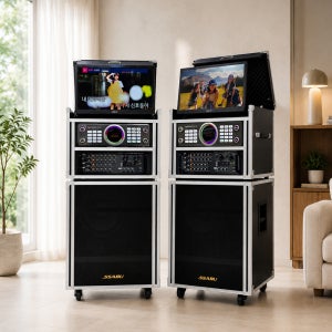 금영 KMS-S800 LED모니터 이동식노래방 스마트폰 연동 블루투스기능 2026년 최신곡
