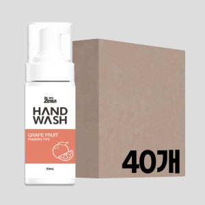 미스터제타 포밍 핸드워시 자몽향, 50mL, 40개