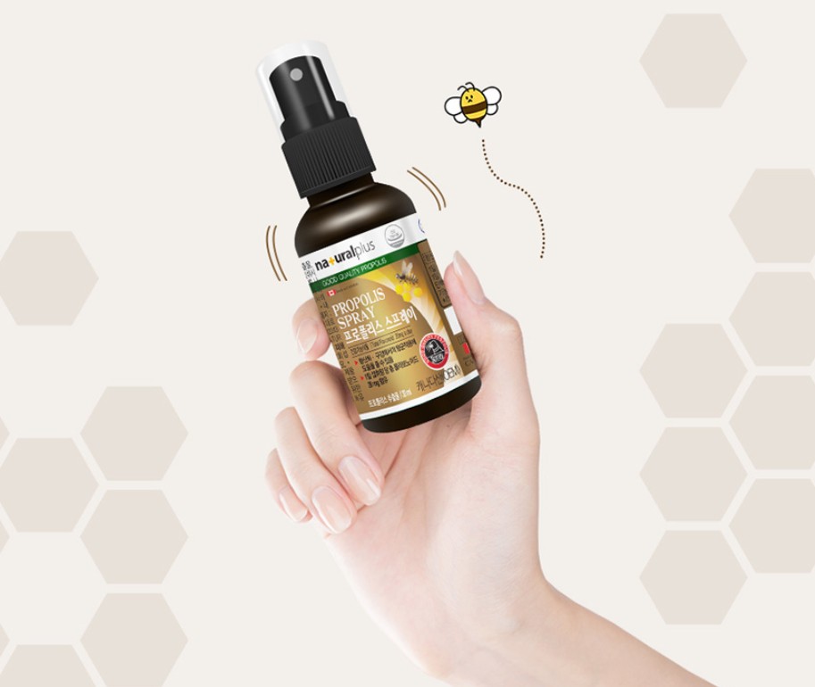 <b>내츄럴플러스</b> 프로폴리스 스프레이 효능 만성 <b>구내염</b> 잇몸 염증 효과 몸속 30ml, 1개