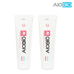 치과전용 아이오바이오 W 미백 치약 치태제거와 재착색방지를 동시에 100g, 2개