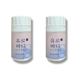 유로바디S 정 베르가못 아티초크 600mg x 45정 2개