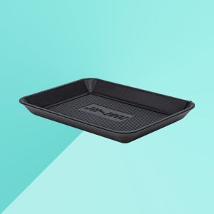 PSP 트레이 스티로폼용기 정육포장 1001호 검정 300개