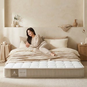 올인홈 침대 매트리스 슈퍼싱글 메모리폼 포켓 스프링 바닥매트 15cm, SS