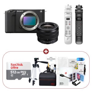 소니 ZV-E1K(FE 28-60mm KIT) 블랙 512GB 14종 슈팅그립 패키지