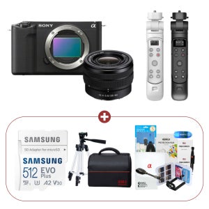 소니 ZV-E1K(FE 28-60mm KIT) 블랙 512GB 14종 슈팅그립 패키지