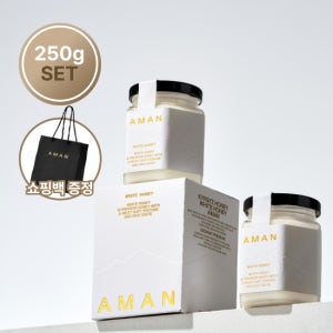AMAN 아만 화이트 허니 250g+화이트 허니 250g